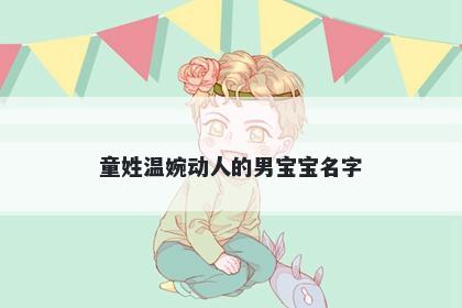 童姓温婉动人的男宝宝名字