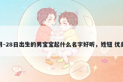 2025年-11月-28日出生的男宝宝起什么名字好听，姓钮 优美的名字推荐
