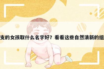 姓支的女孩取什么名字好？看看这些自然清新的组合