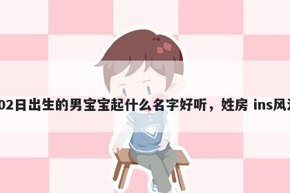 2025年-12月-02日出生的男宝宝起什么名字好听，姓房 ins风洋气的名字推荐
