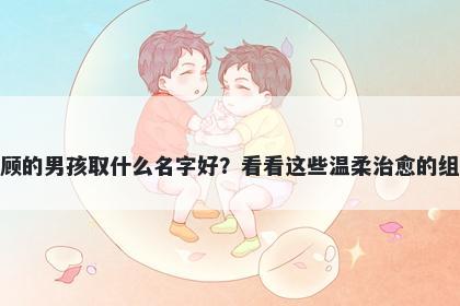 姓顾的男孩取什么名字好?看看这些温柔治愈的组合