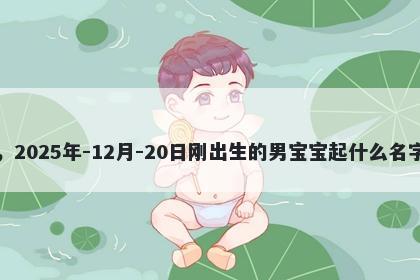 我姓喻,2025年-12月-20日刚出生的男宝宝起什么名字比较好
