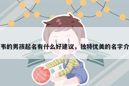 姓韦的男孩起名有什么好建议，独特优美的名字介绍