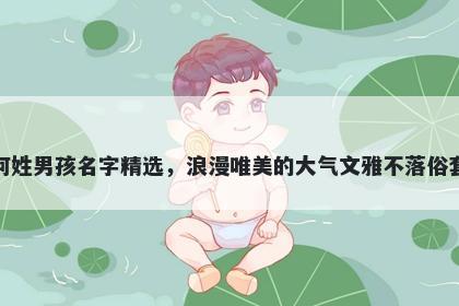 何姓男孩名字精选，浪漫唯美的大气文雅不落俗套