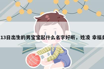 2026年-01月-13日出生的男宝宝起什么名字好听，姓凌 幸福美满的名字推荐