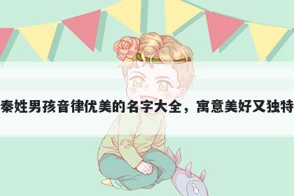 秦姓男孩音律优美的名字大全，寓意美好又独特