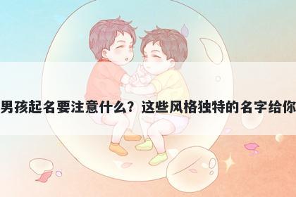 施姓男孩起名要注意什么？这些风格独特的名字给你答案