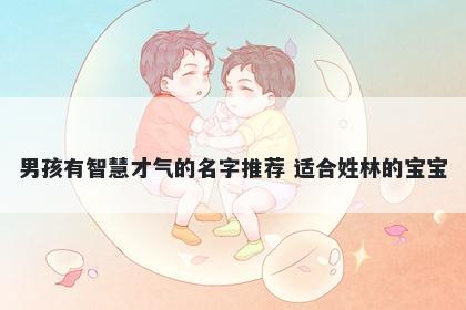男孩有智慧才气的名字推荐 适合姓林的宝宝