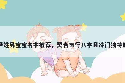 尹姓男宝宝名字推荐，契合五行八字且冷门独特的