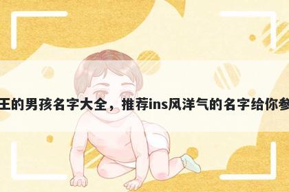 姓王的男孩名字大全,推荐ins风洋气的名字给你参考