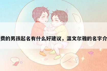 姓费的男孩起名有什么好建议,温文尔雅的名字介绍