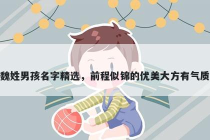 魏姓男孩名字精选，前程似锦的优美大方有气质