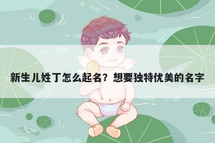 新生儿姓丁怎么起名?想要独特优美的名字