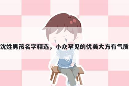 沈姓男孩名字精选，小众罕见的优美大方有气质