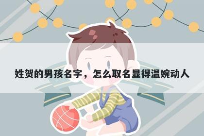 姓贺的男孩名字，怎么取名显得温婉动人