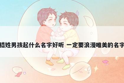 嵇姓男孩起什么名字好听 一定要浪漫唯美的名字