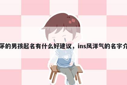 姓茅的男孩起名有什么好建议，ins风洋气的名字介绍