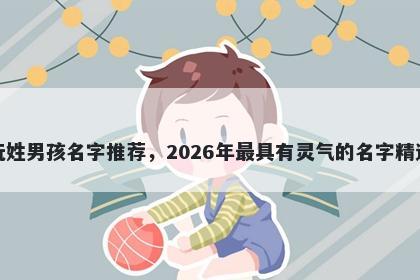 阮姓男孩名字推荐，2026年最具有灵气的名字精选