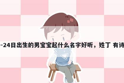 2026年-04月-24日出生的男宝宝起什么名字好听，姓丁 有诗意的名字推荐