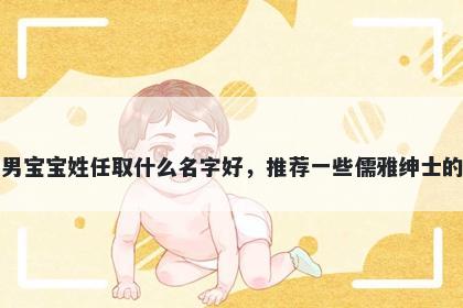 刚出生的男宝宝姓任取什么名字好，推荐一些儒雅绅士的男孩名字