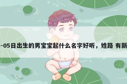 2026年-05月-05日出生的男宝宝起什么名字好听，姓路 有新意的名字推荐