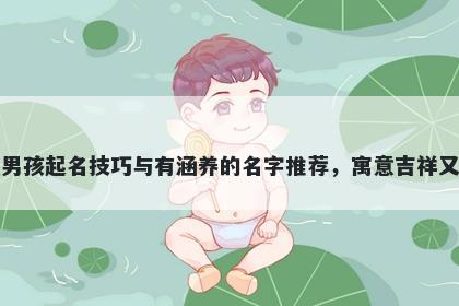 皮姓男孩起名技巧与有涵养的名字推荐，寓意吉祥又好听