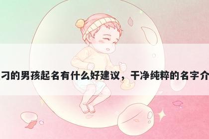 姓刁的男孩起名有什么好建议，干净纯粹的名字介绍