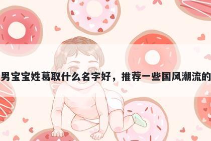 刚出生的男宝宝姓葛取什么名字好，推荐一些国风潮流的男孩名字