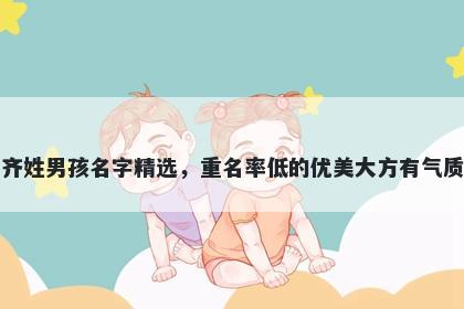 齐姓男孩名字精选,重名率低的优美大方有气质