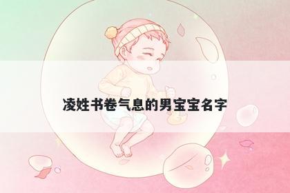 凌姓书卷气息的男宝宝名字