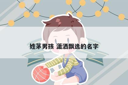 姓茅男孩 潇洒飘逸的名字