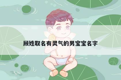 顾姓取名有灵气的男宝宝名字